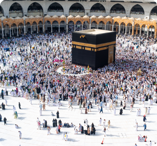 makkah people image