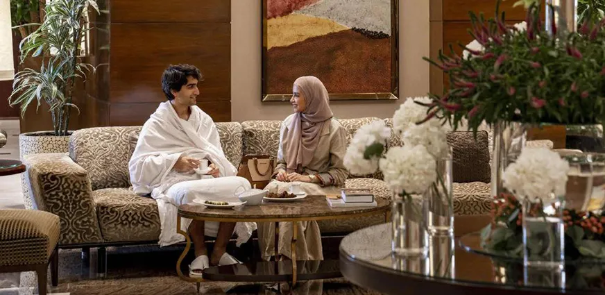 raffles makkah places, affordable and comfortable hotel for umrah in makkah, close to masjid al-haram with family-friendy rooms and dining options