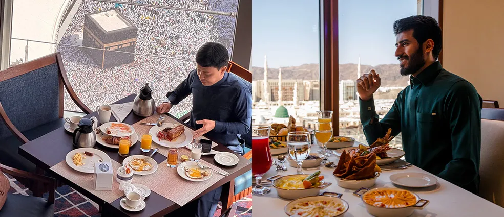 meals cost during umrah